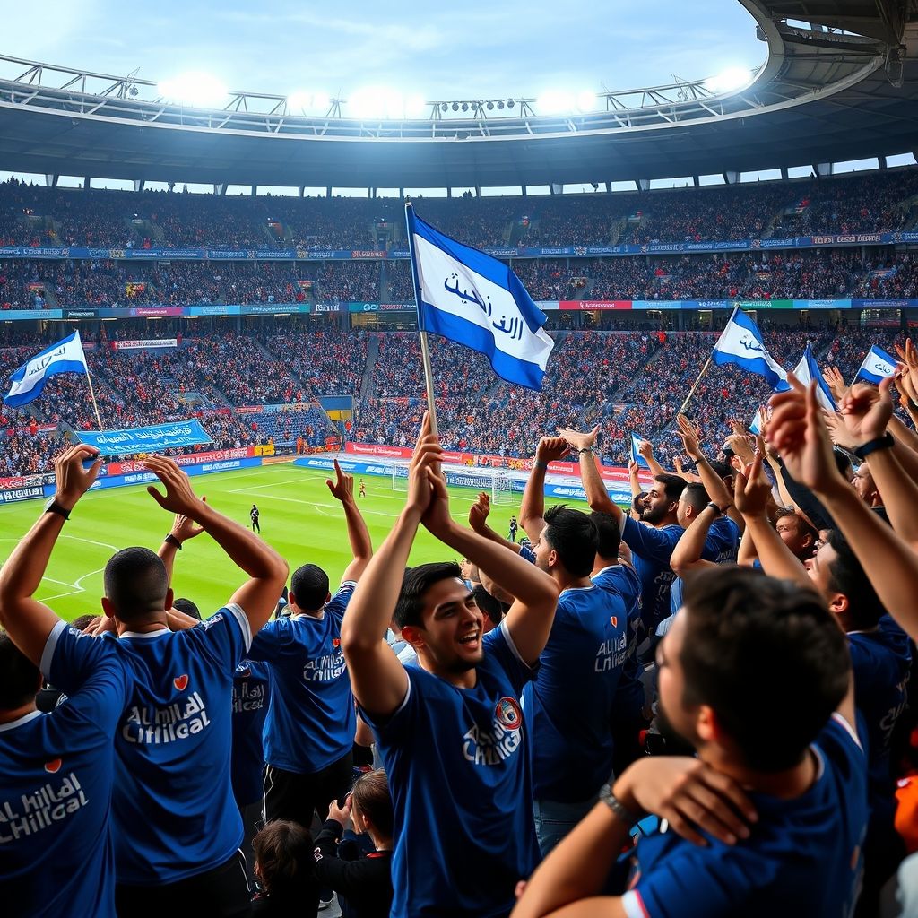 爱游戏vip注册-阿尔希拉尔球迷现场助威，激发球队夺冠斗志